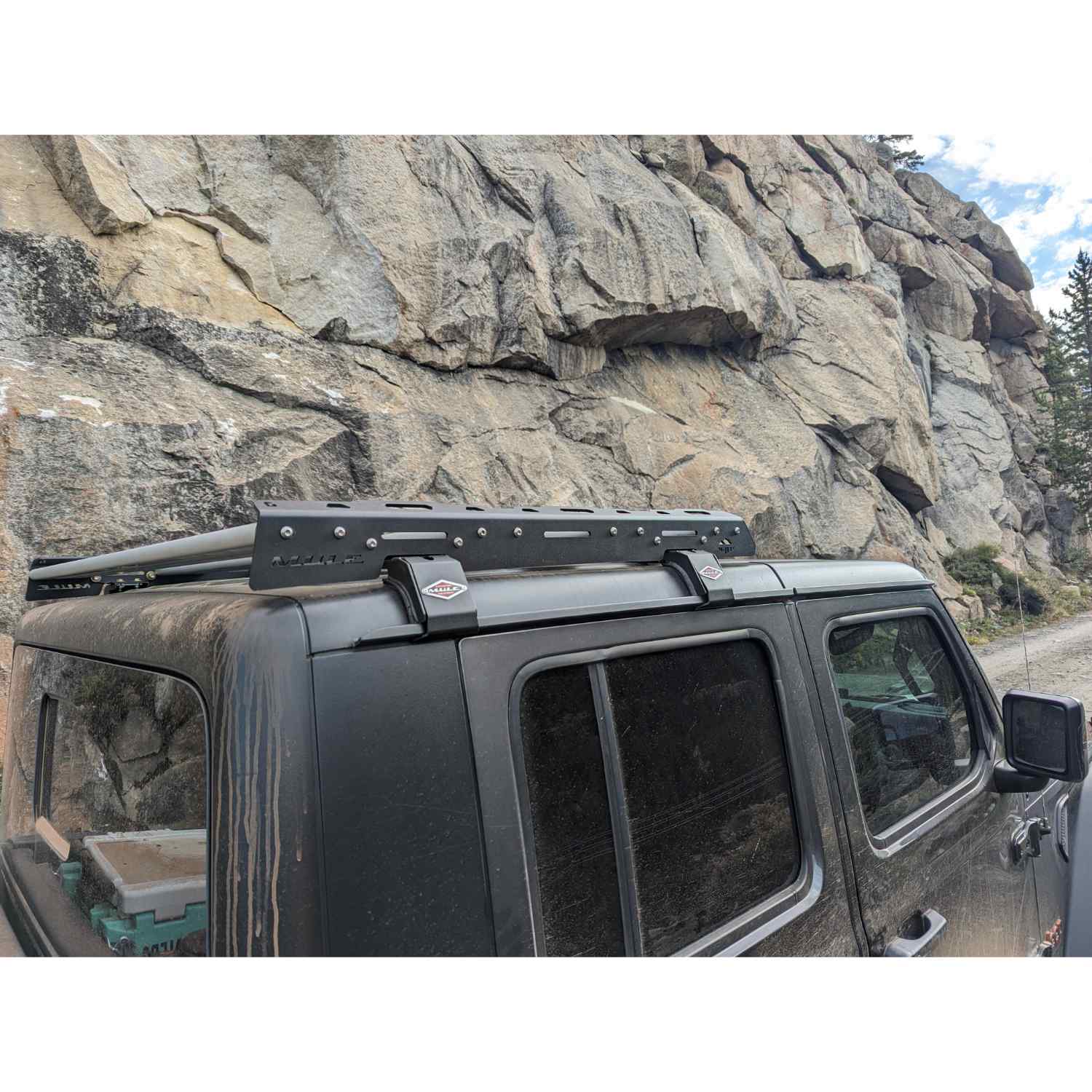 Expedition one JT Gladiator Mule SAM MID length Roof Rack Right Side View