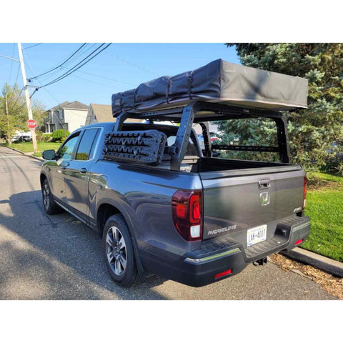 Shiprock Adjustable Bed Rack Mounted on Honda Ridgeline