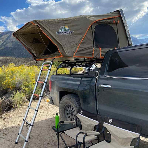 Tuff Stuff Alpha II HardTop Side Open Tent Black 2 Person