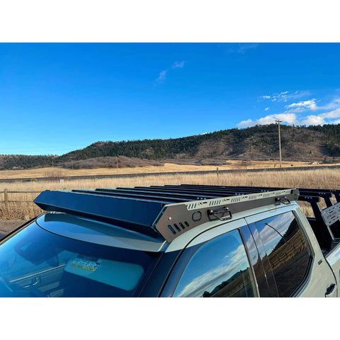 Uptop Overland Alpha Totota Tundra CrewMAX Roof Rack Top View