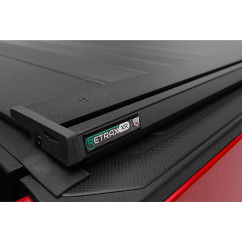 Close up view of the material quality of tonneau cover