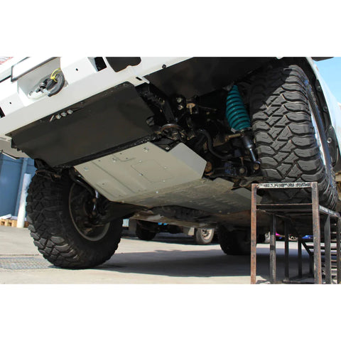 Mounted Skid Plate view for Land Cruiser Engine Front Parts