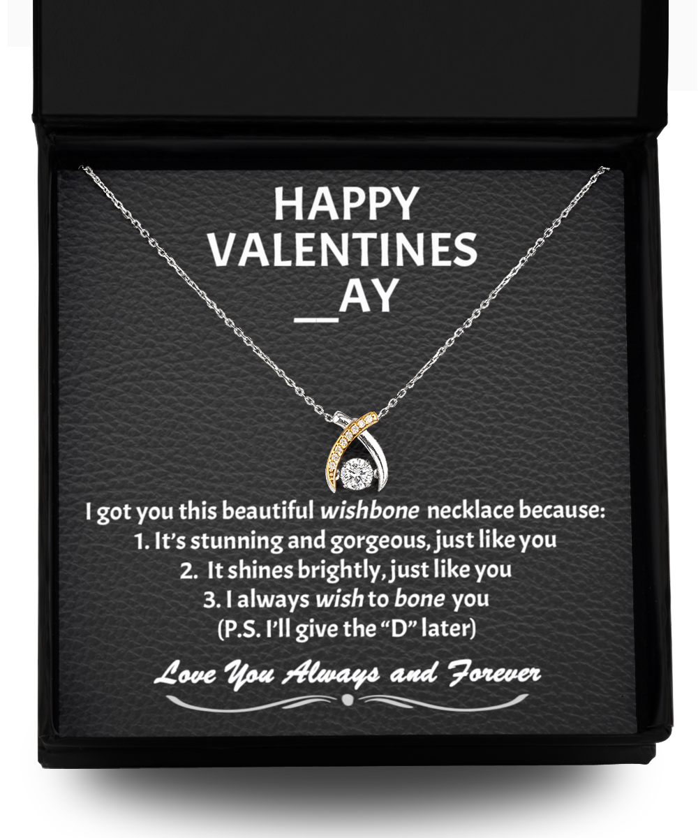 To My Beautiful Wife, Forever Love Necklace, Meaningful Gift, Birthday –  Family Gear Collections