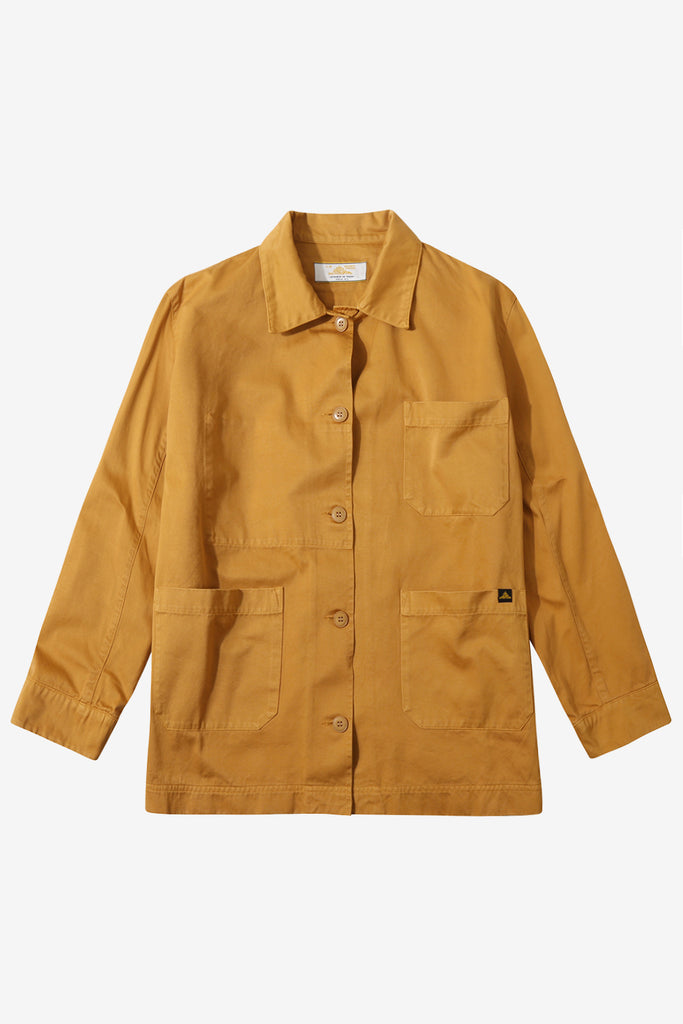 Cotton Twill Work Jacket - LE MONT SAINT MICHEL