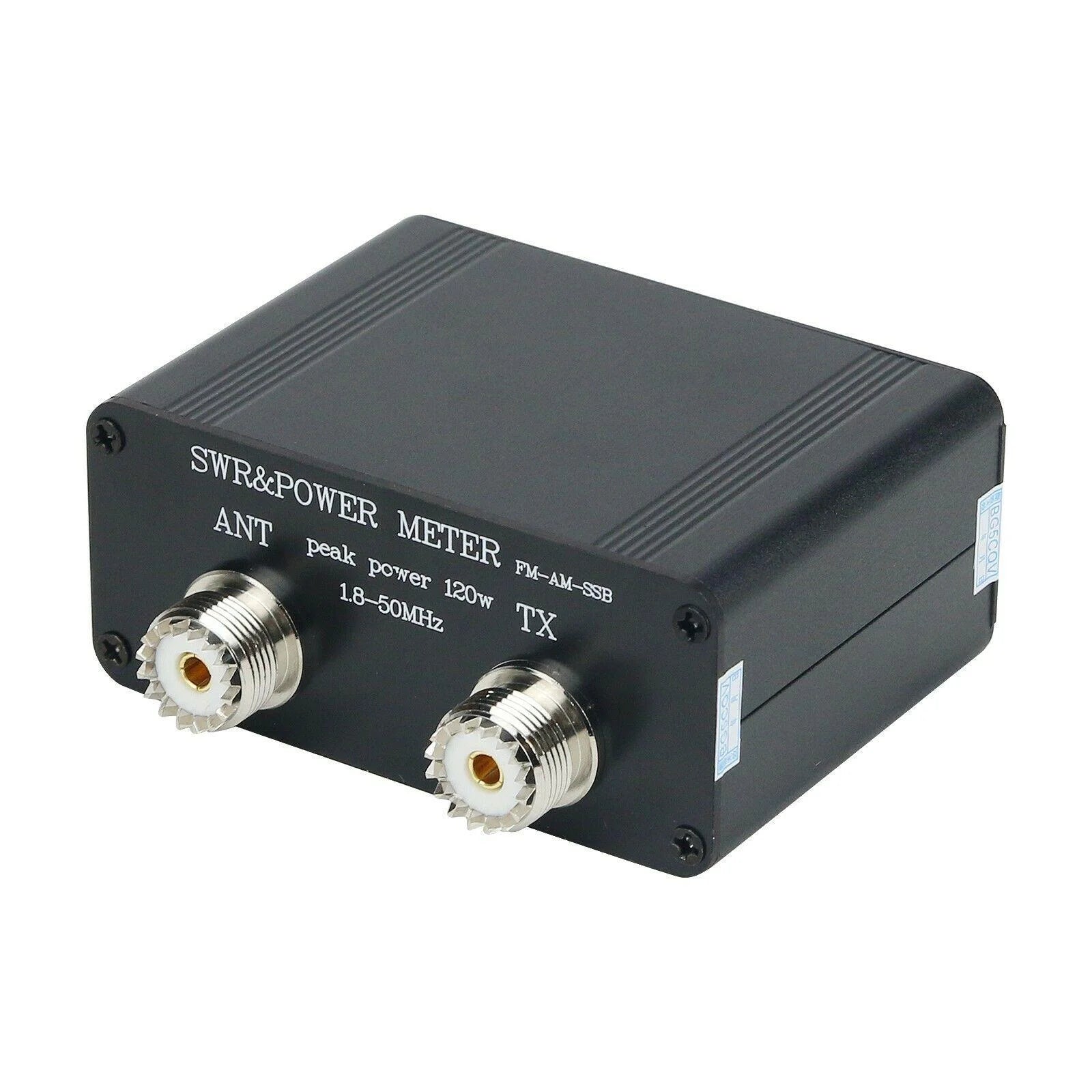 1*Power Watt Meter SWR & Power Meter Peak Power 120W FM-AM-SSB SWR 1.8MHz-50MHz