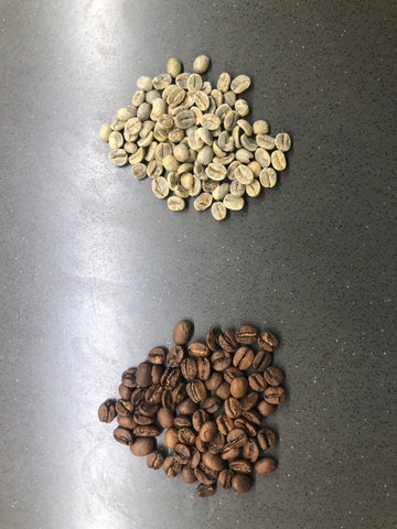 Red Eye green and roasted beans