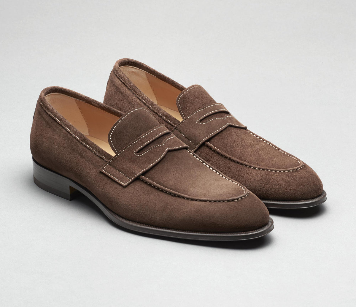 The Pyske Suede Loafer l Italian Men's Shoes di