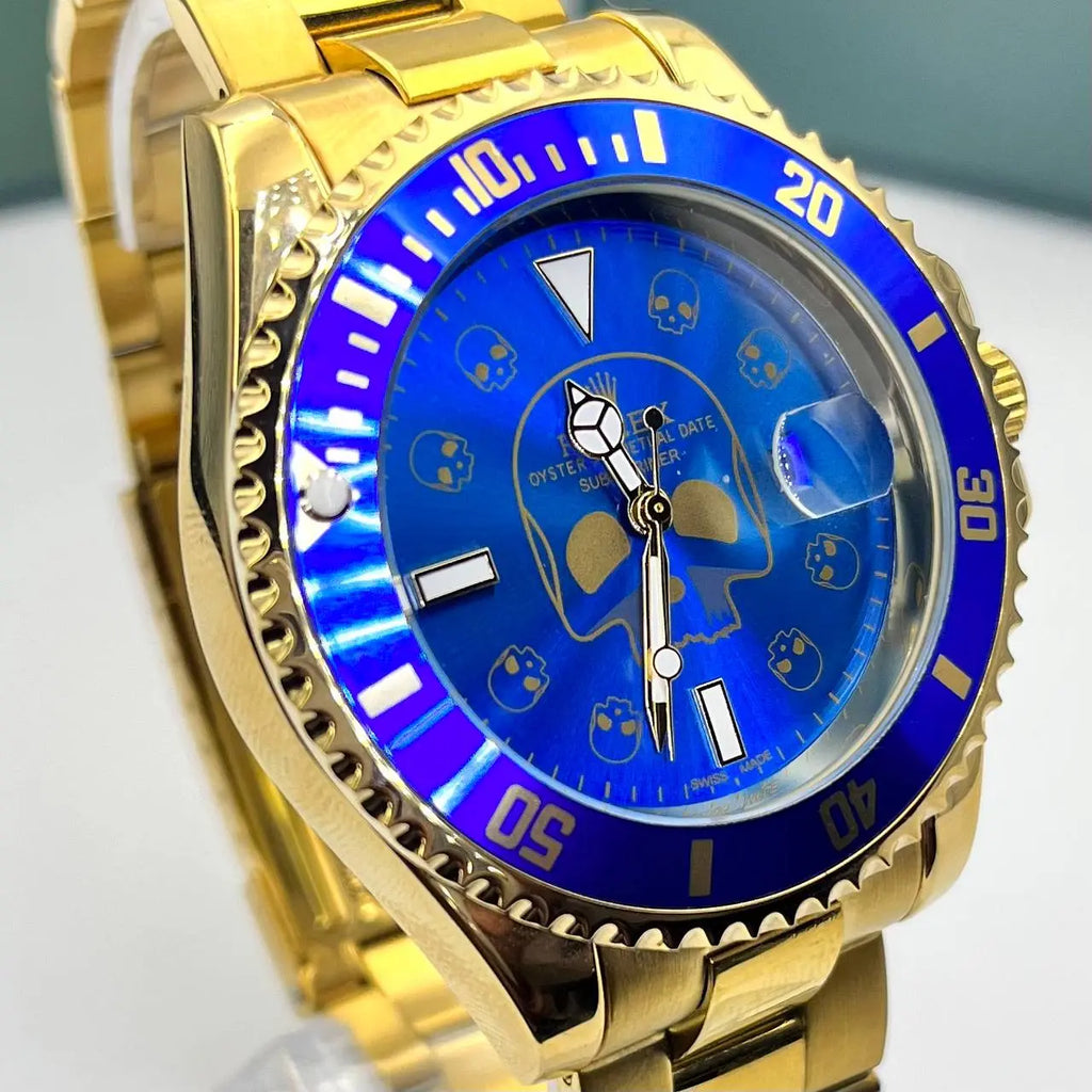 relogio rolex dourado