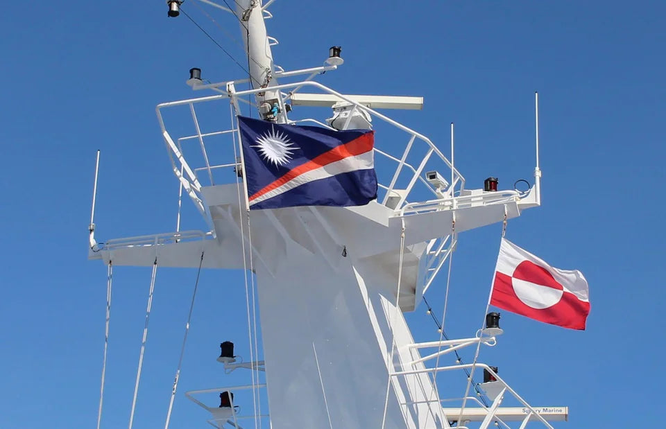 Bandera de conveniencia de las Islas Marshall