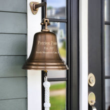  UAPAN Brass Hanging Bell with Chain & Hanging Hook