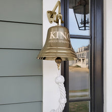 Personalized U.S. Brass Navy Compass on Plaque