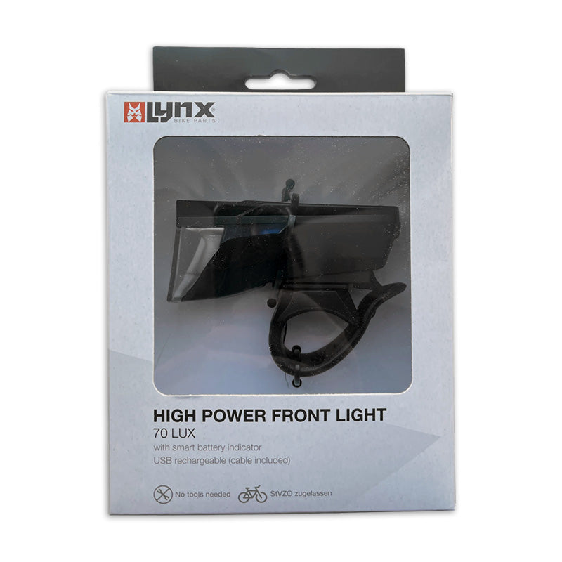 Billede af Forlygte USB High Power Max 70 Lux