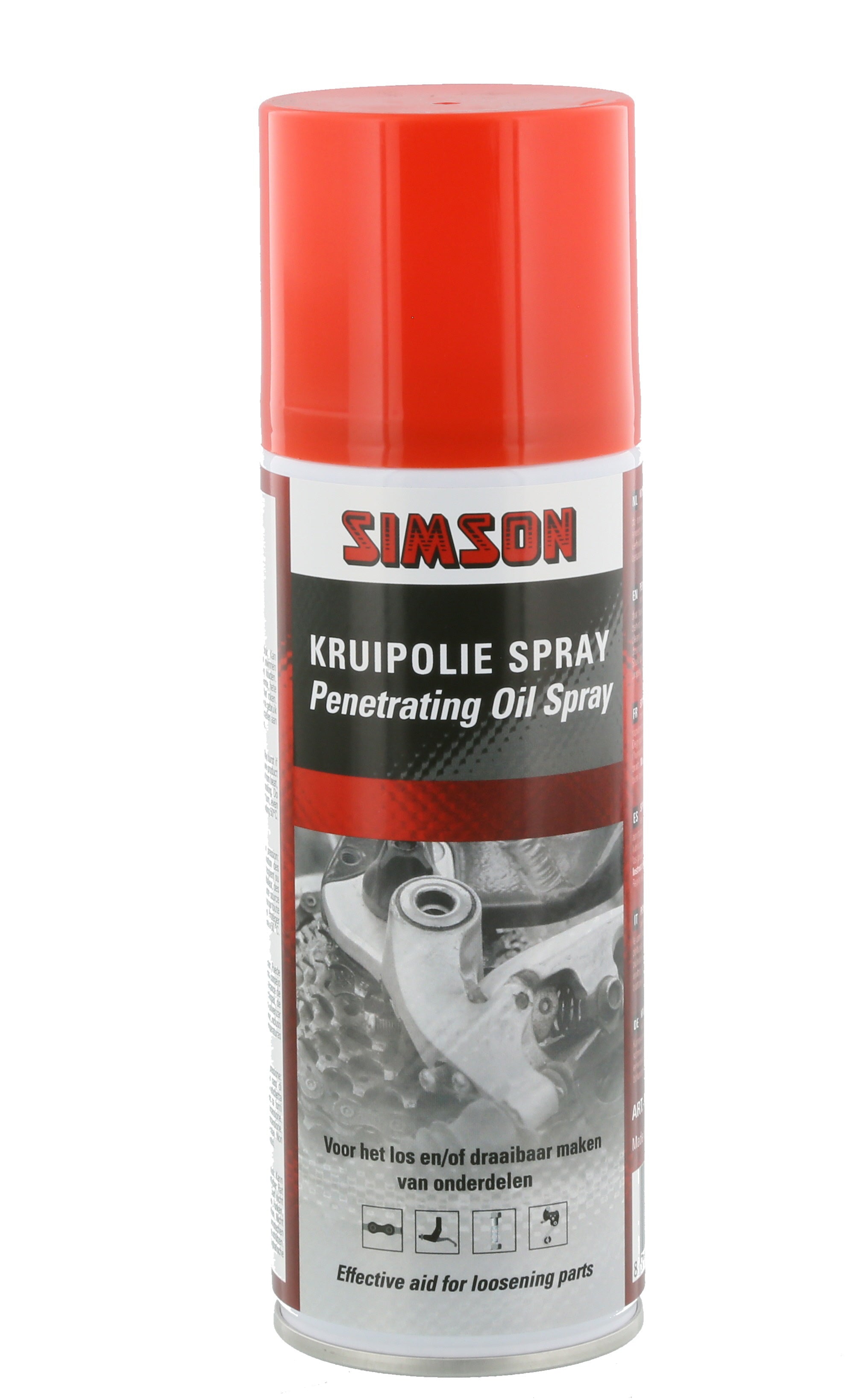 Se Simson Kruipolie Spray 200ml hos Cykelsadlen.DK