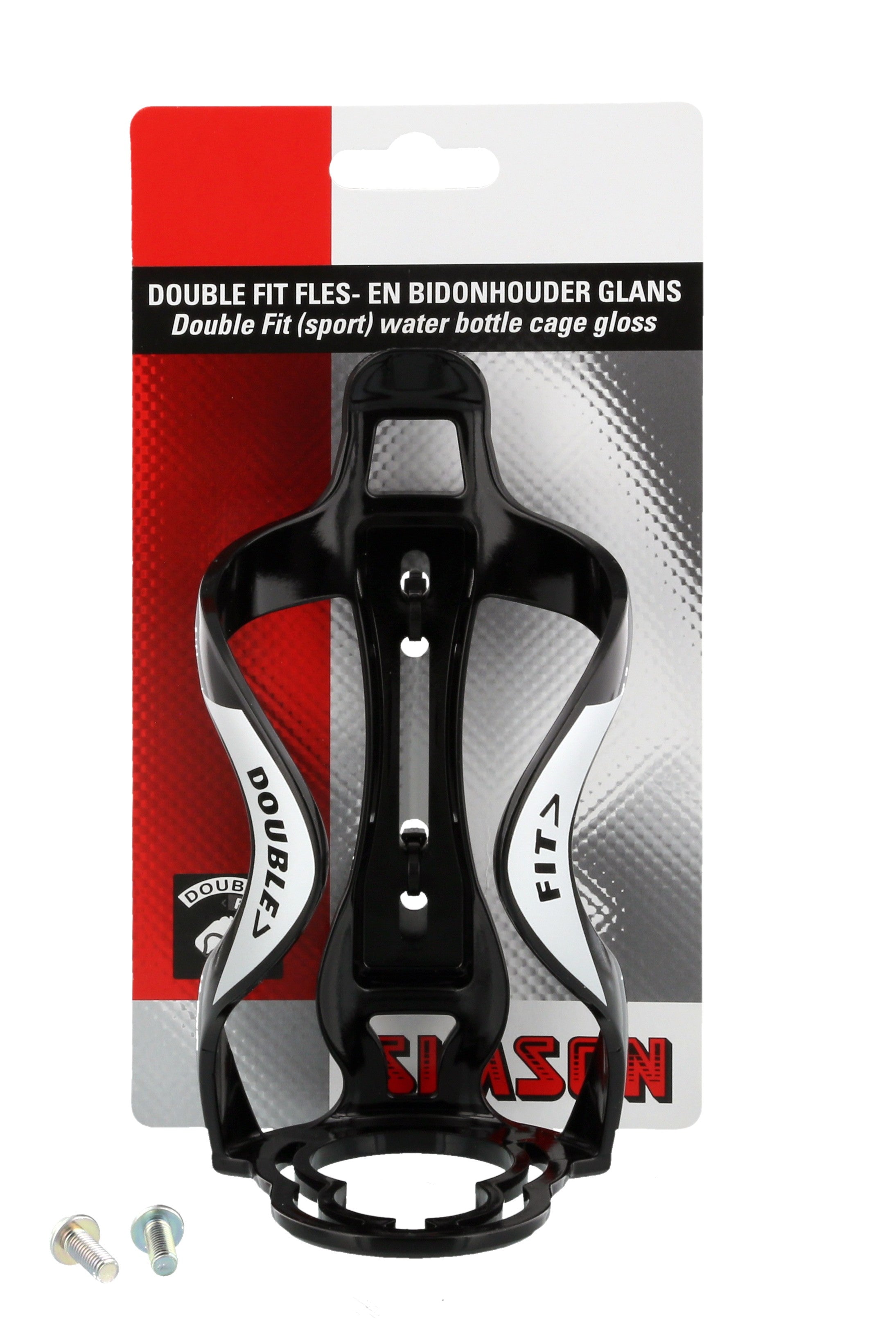 Billede af Simson Double Fit Flaskeholder og Flaske - Blank Sort