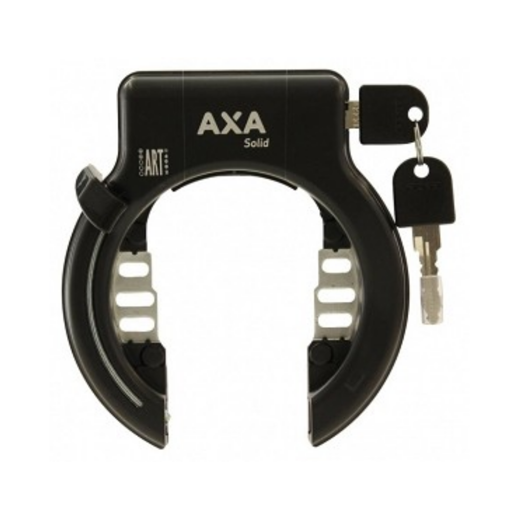 Se AXA Solid Ringlås - Sikkerhed til Hverdagscyklisten hos Cykelsadlen.DK