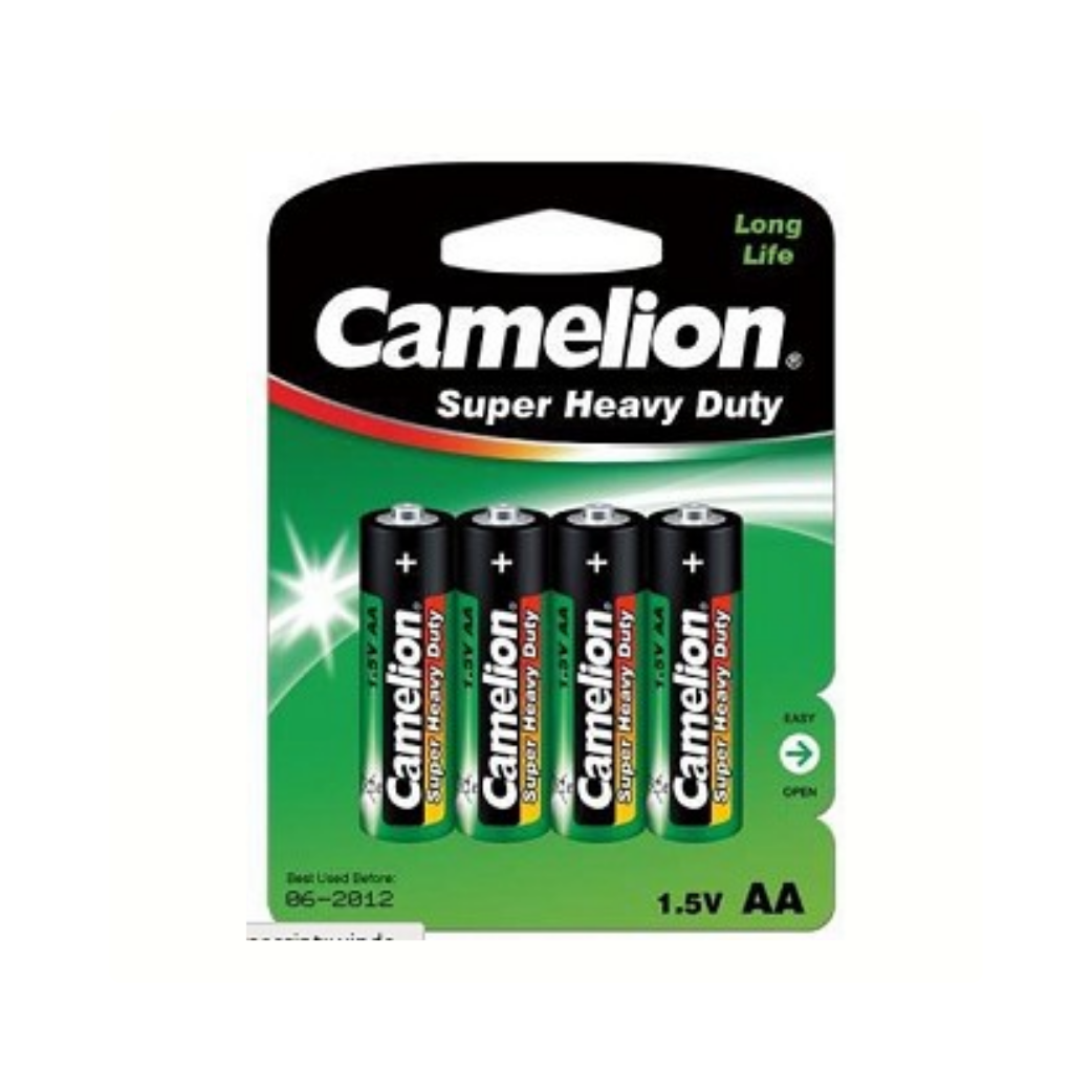 Billede af Camelion AA Zink-Karbonbatterier - 4 stk