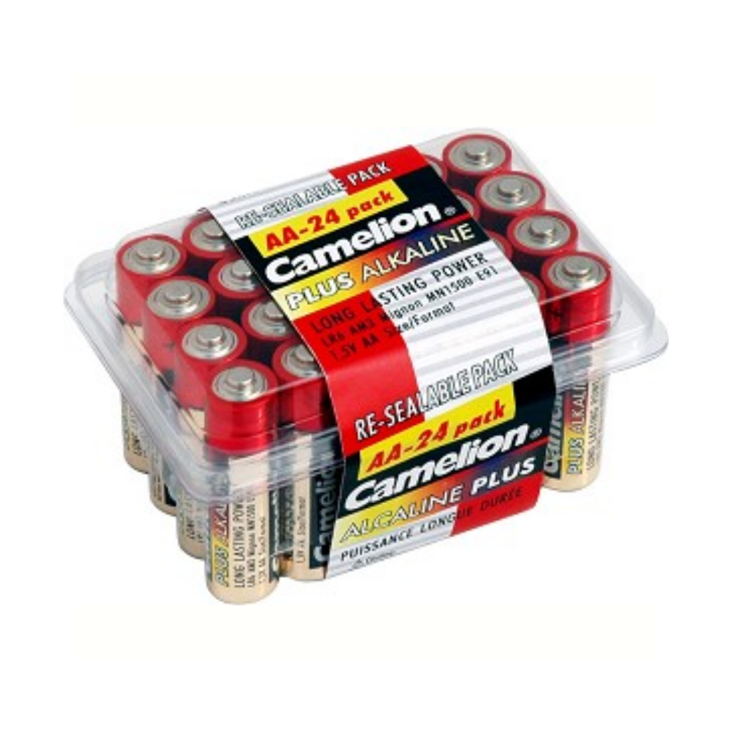 Billede af Camelion AA Alkaline Batterier - 24-pak