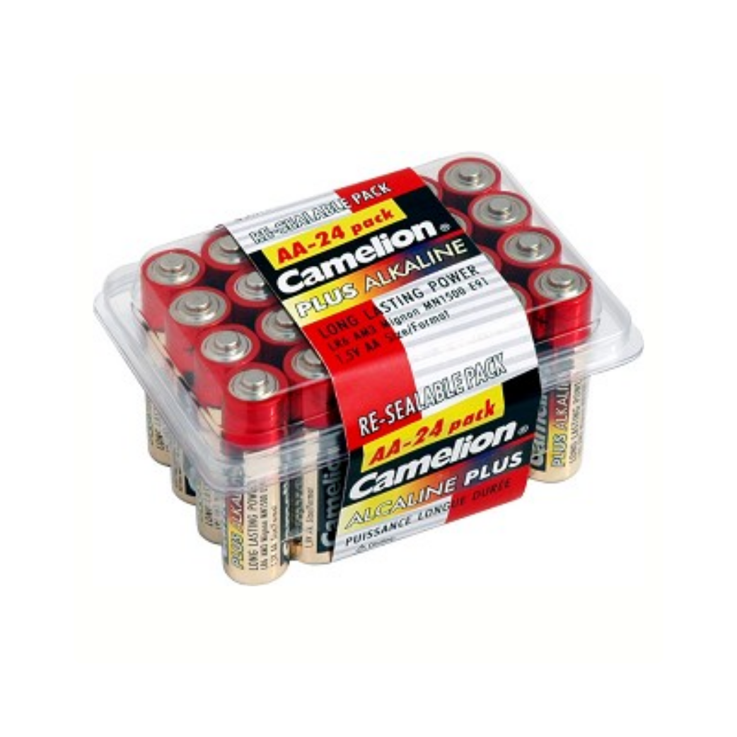Billede af Camelion AAA Alkaline Batterier - Pakke med 24
