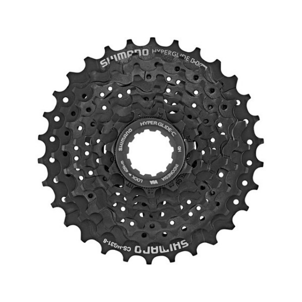 Billede af Shimano CS-HG31 8-Speed Cassette 11-32T - Perfekt til hverdagscyklisten