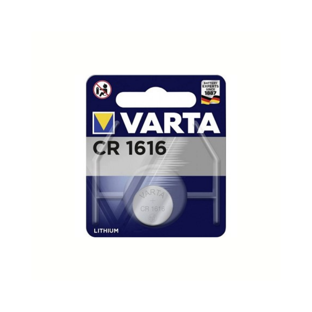 Se Varta Cr1616 Lithium Coin 1 Pack - Batteri hos Cykelsadlen.DK