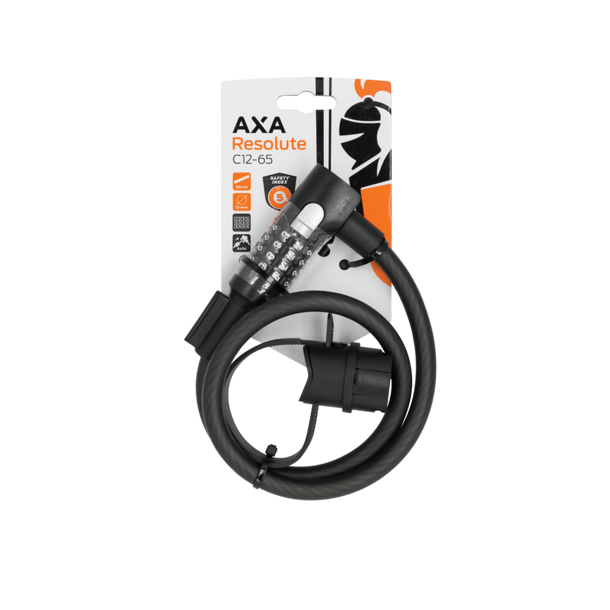 Billede af AXA Resolute C12-65 Kabel Lås hos Cykelsadlen.DK