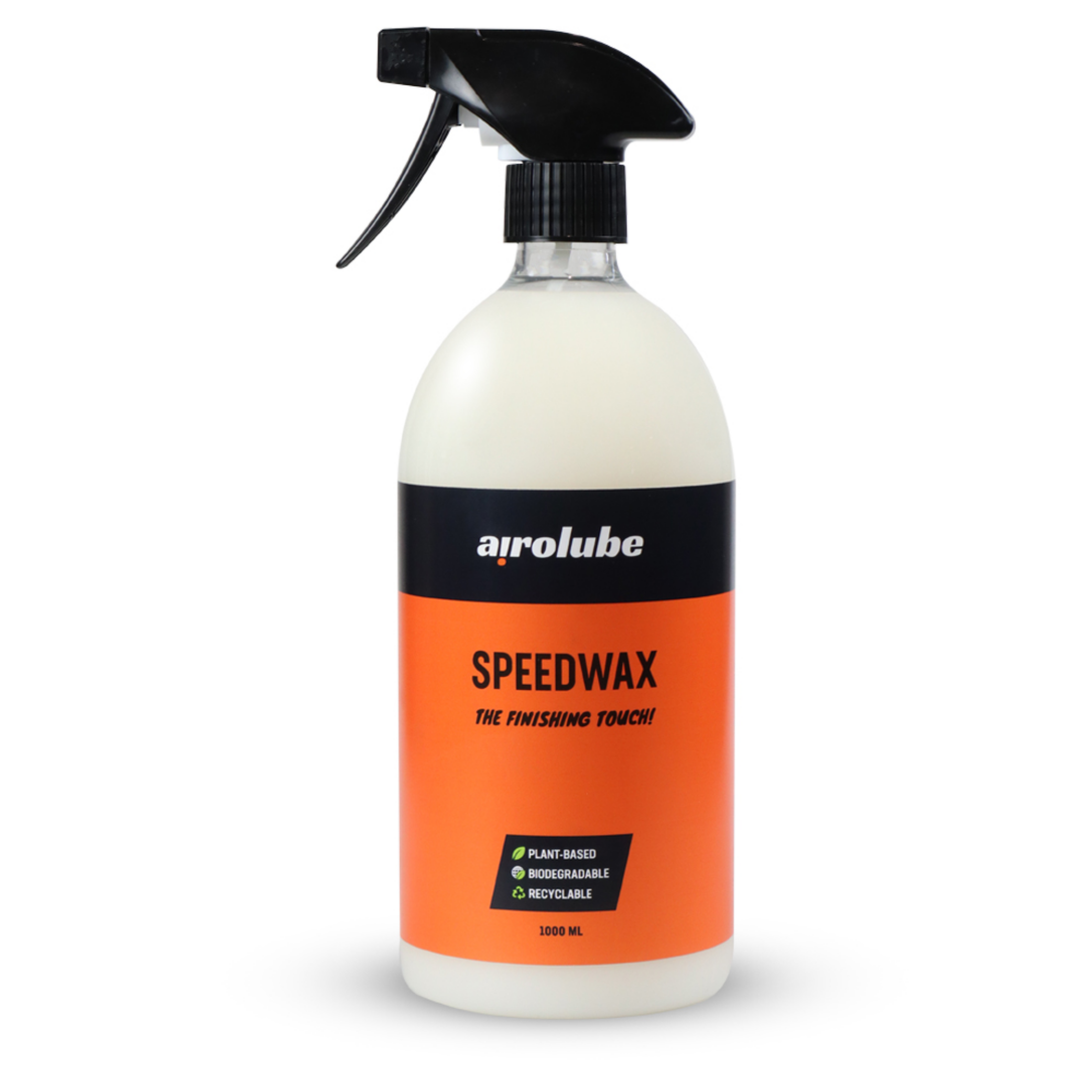 Se Airolube Speedwax 1000ml Produktbeskrivelse hos Cykelsadlen.DK