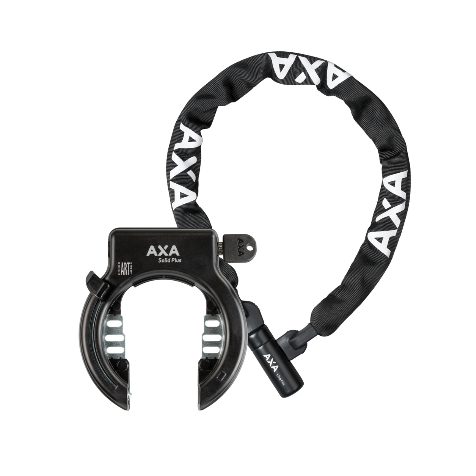 Se AXA Solid + / Linq City Låsesæt hos Cykelsadlen.DK