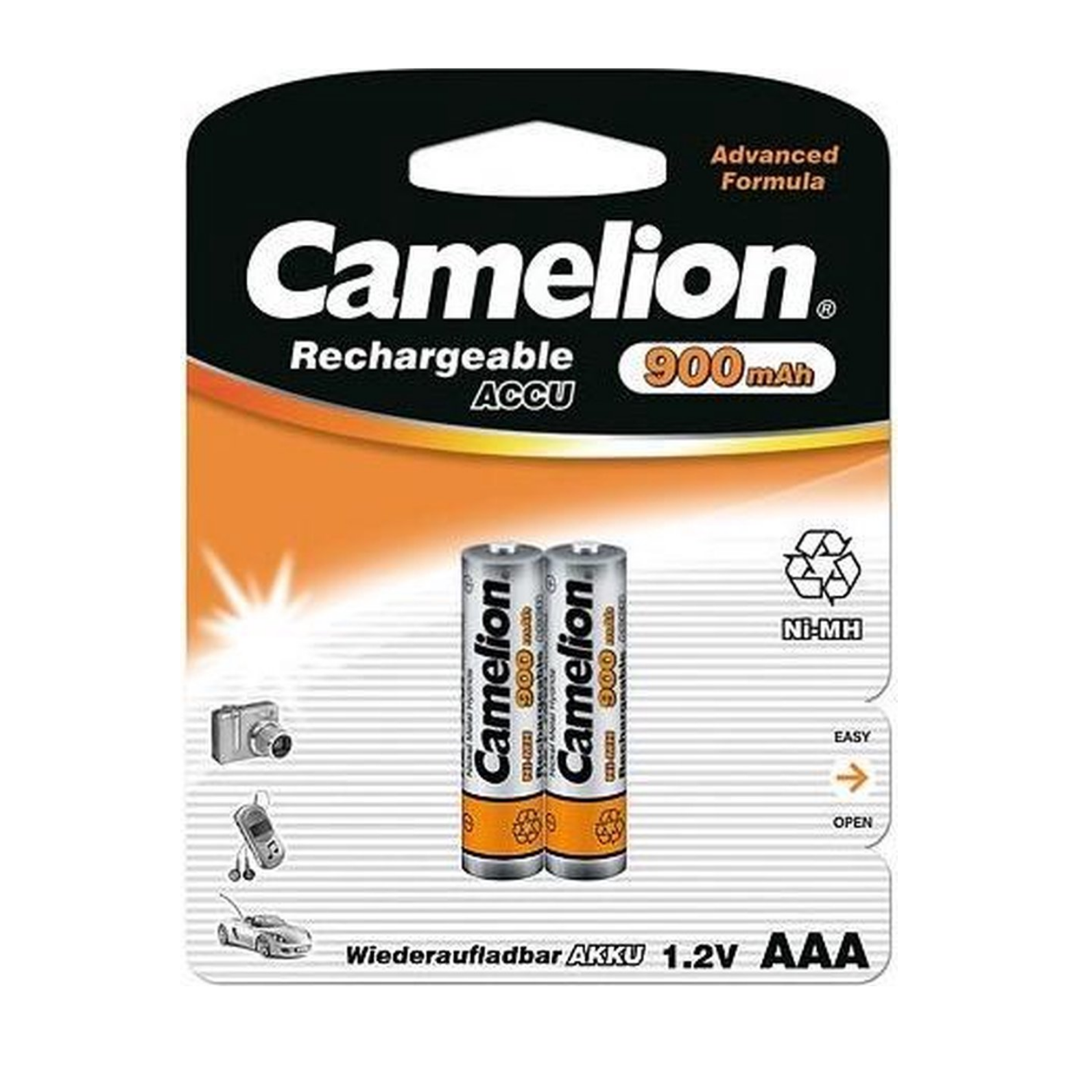 Billede af Genopladelige AAA Batterier fra Camelion