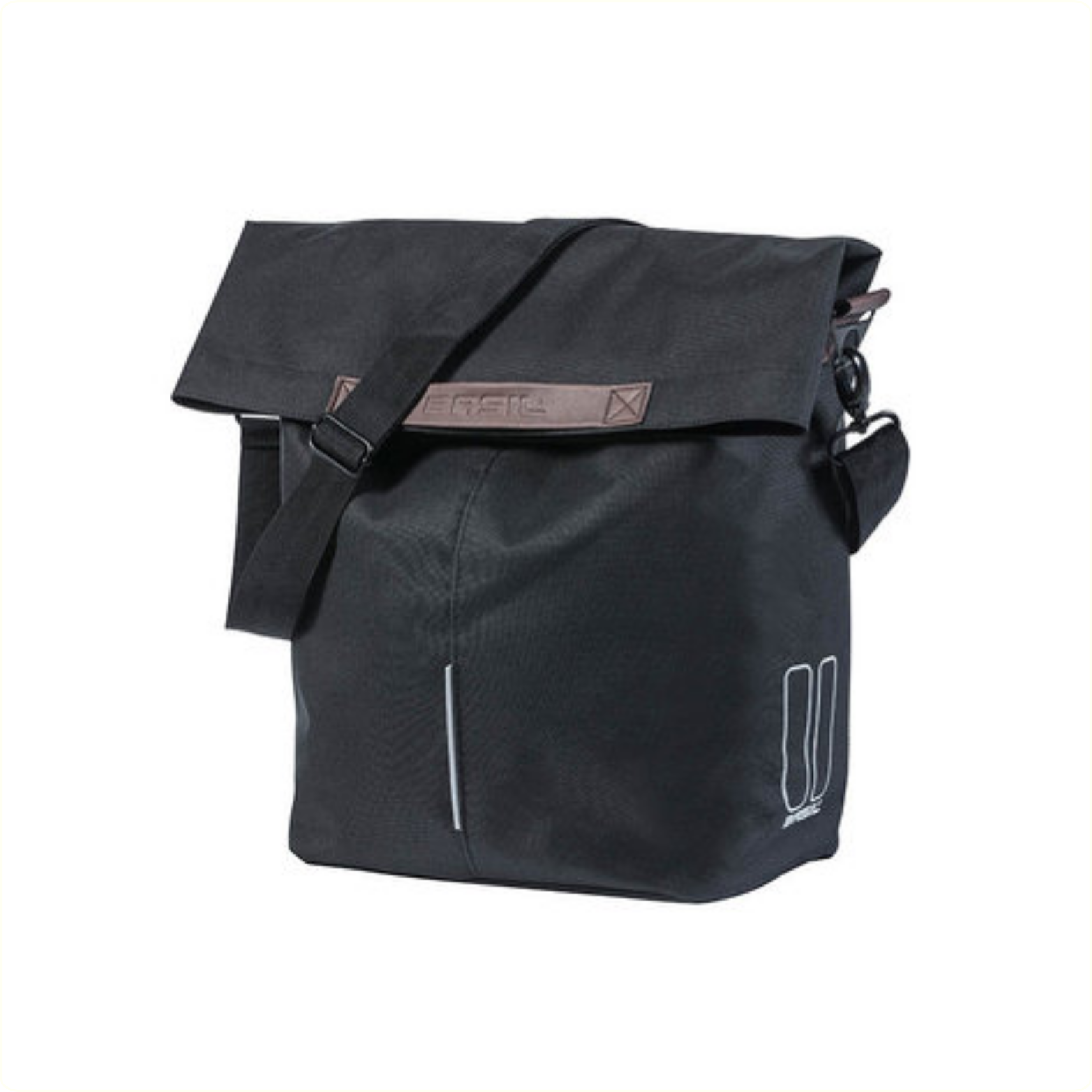 Se Basil City - Cykeltaske til bag - 14-16 liter - Black hos Cykelsadlen.DK