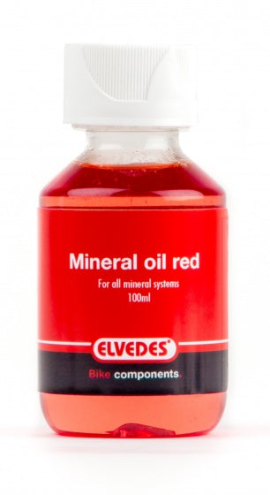 Billede af Elvedes Red Mineral Oil for Shimano Hydraulic Disc Brakes