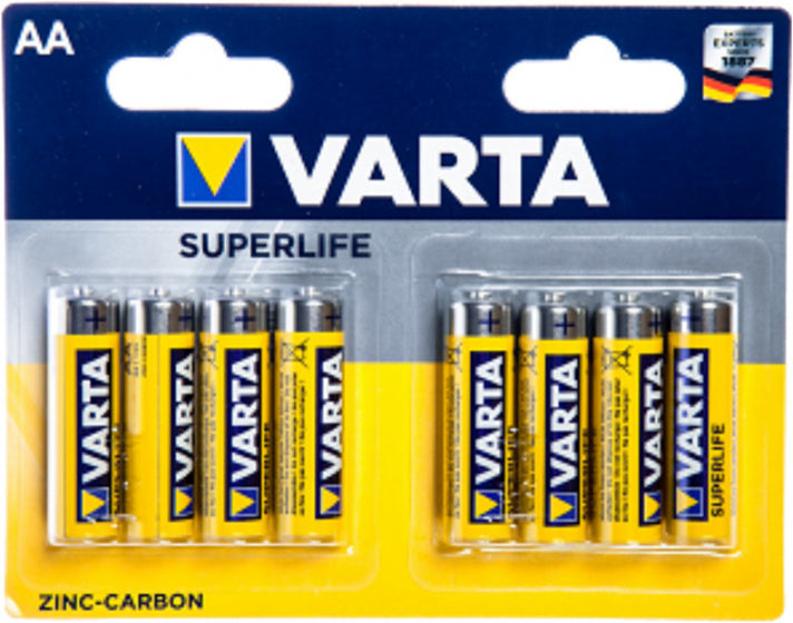 Billede af AA Batterier 8-pak til Din Cykellygte