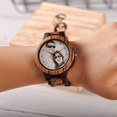 fo Wristwatches Watches™ gabriel Quartz – Wooden Rolling Watches Casual Engraved