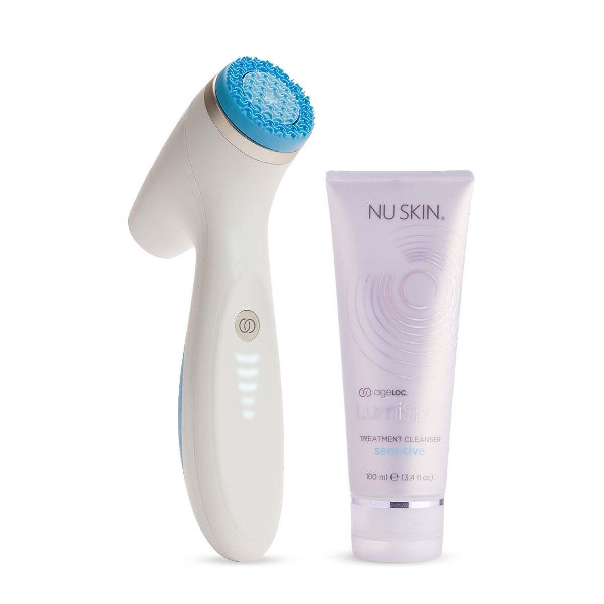 Nu Skin ageLOC LumiSpa iO + Dry Type Cleanser Starter Kit De