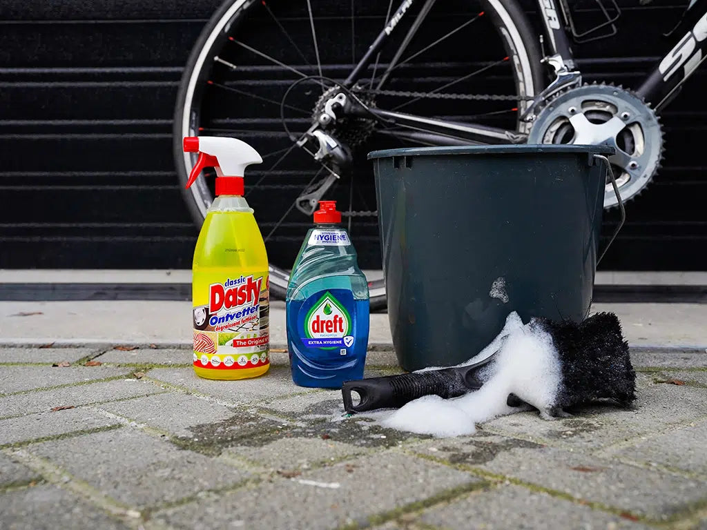 Je fiets met afwasmiddel? Slecht idee! – Dynamic Bike Care