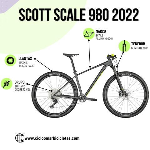 Bicicleta Mtb Scott Aspect 930 Aluminio Rin 29 10vel Bloqueo Ciclismo -  Tienda Online de Ciclismo