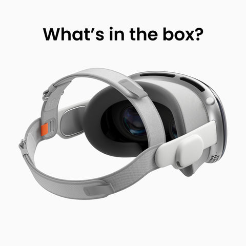 Apple Vision Pro Bild und zeigt, was in der Box ist