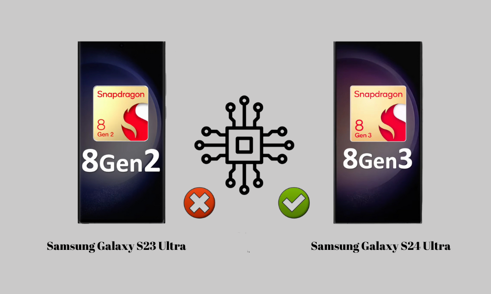 Samsung Galaxy S24 Ultra VS Samsung Galaxy S23 Ultra : Logiciel