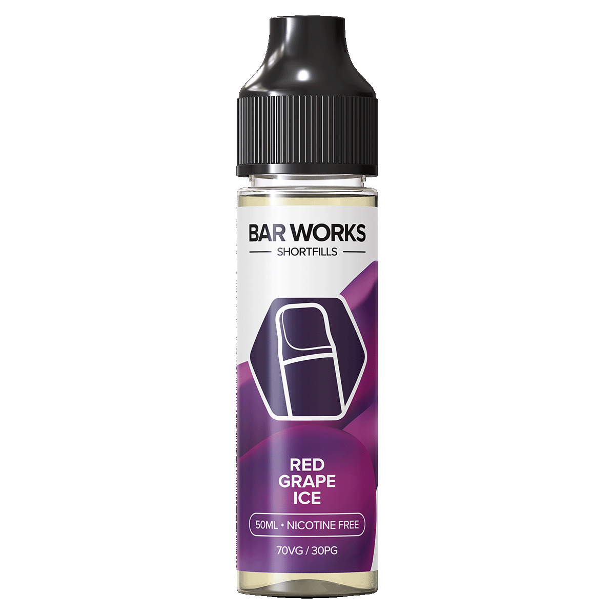 Image of Red Grape Ice Shortfill by Bar Works - 50ml