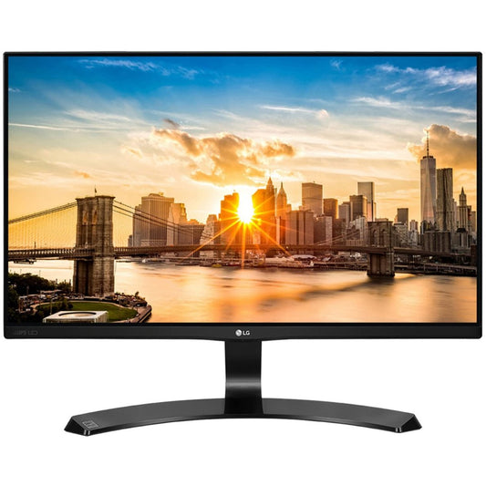 LG 24 FHD Monitor: Speaker, HDMI x2, VGA, 75Hz - 24ML600S-W