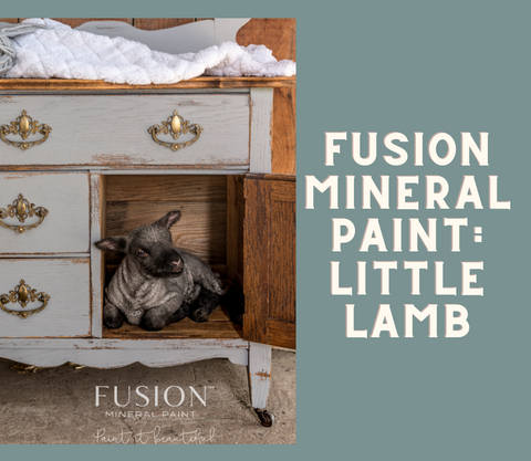 Fusion Mineral Paint Color: Little Lamb