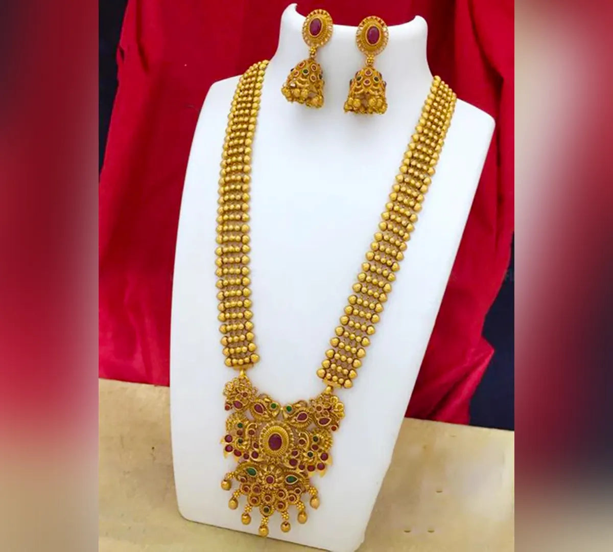 Gold Plated Jewellery Set