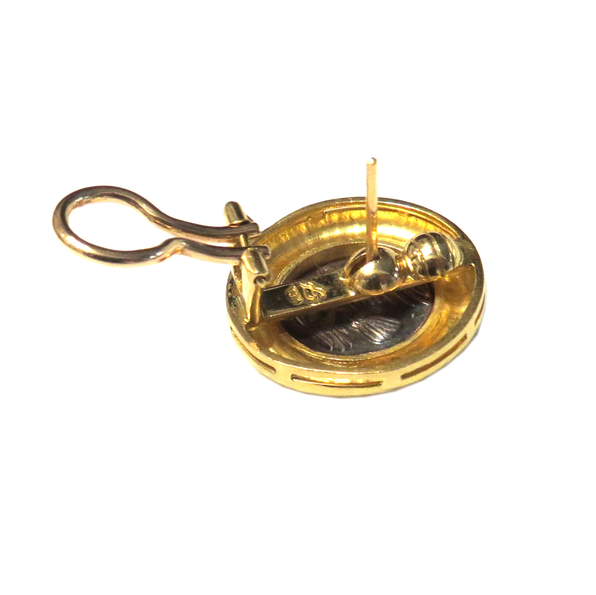 Elizabeth Locke Gold Coin Earrings – Stanley Michael Distinguished Jewels