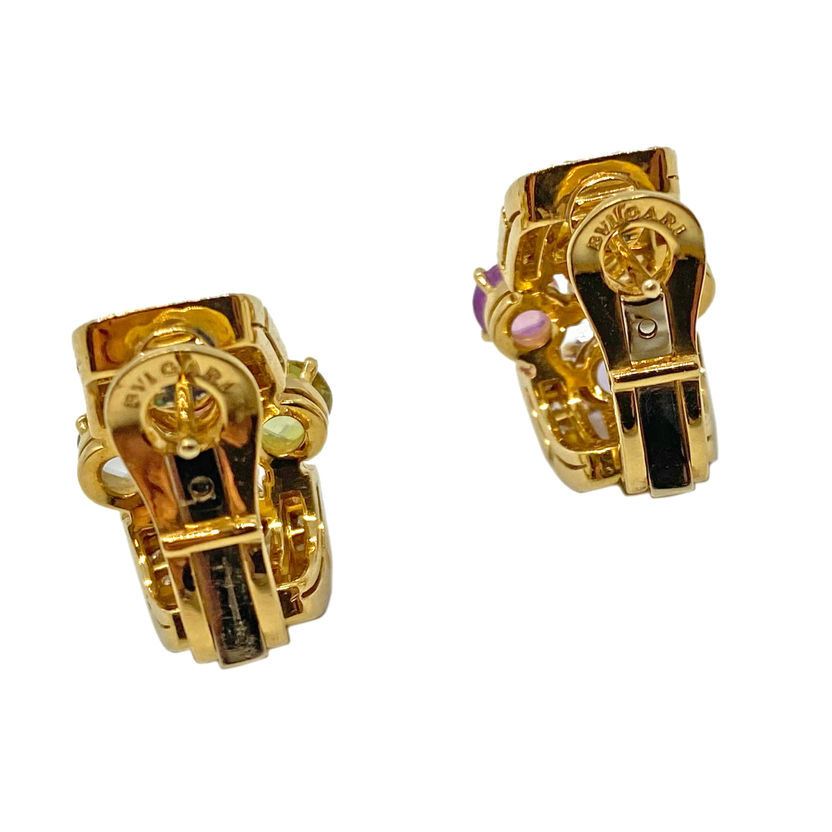 Bulgari Allegra Gold Diamond Sapphire Earrings – Stanley Michael ...