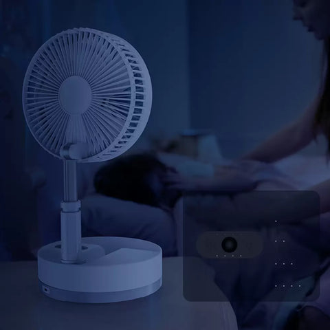 Easy Pixa Mini ventilateur de bureau à batterie rechargeable