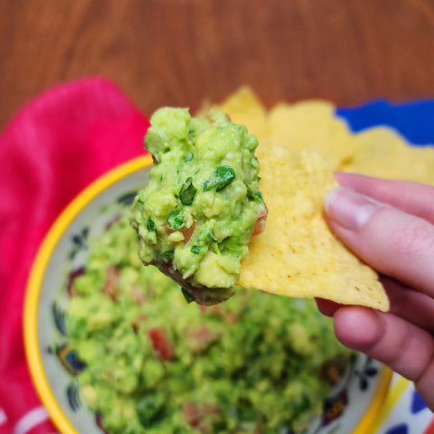 guacamole close up