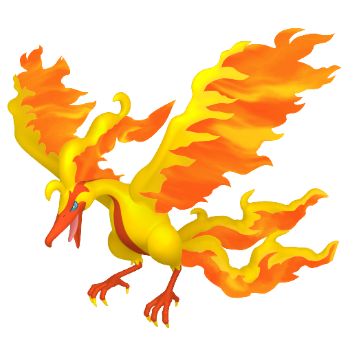 Pokemon Scarlet and Violet Moltres