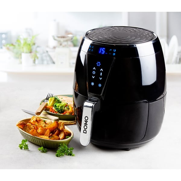 friteuse à air chaud déli fryer xl 4l 1500 w do532fr domo