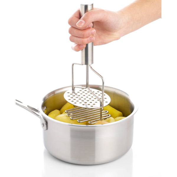 presse-purée manuel double action inox 24 cm mathon