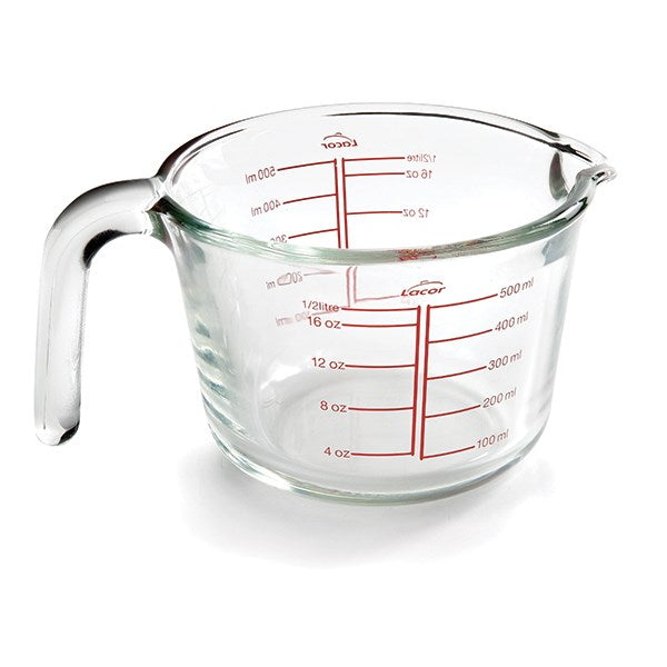 pot mesureur en verre 0,5 l lacor