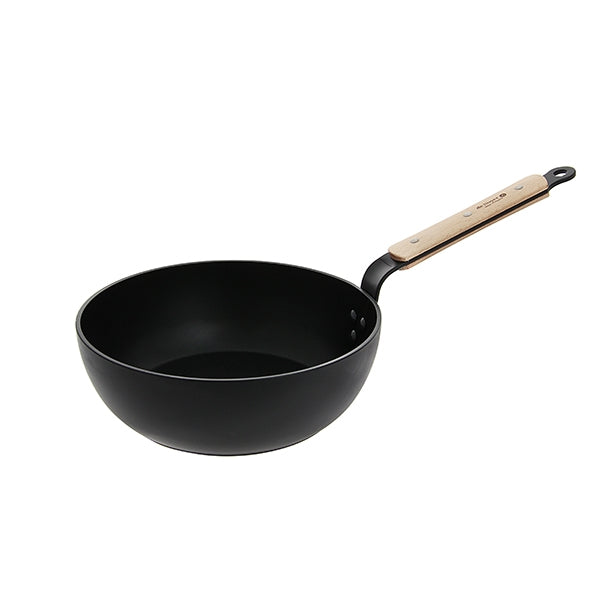 sauteuse 24 cm bombée choc b bois de buyer